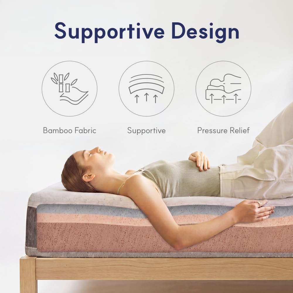 6 Inch Twin Memory Foam Mattress