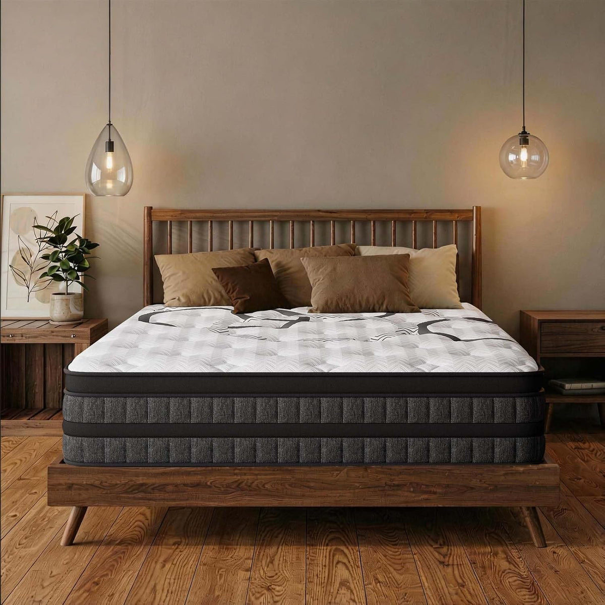 12 Inch Queen Extra Firm Hybrid Mattress