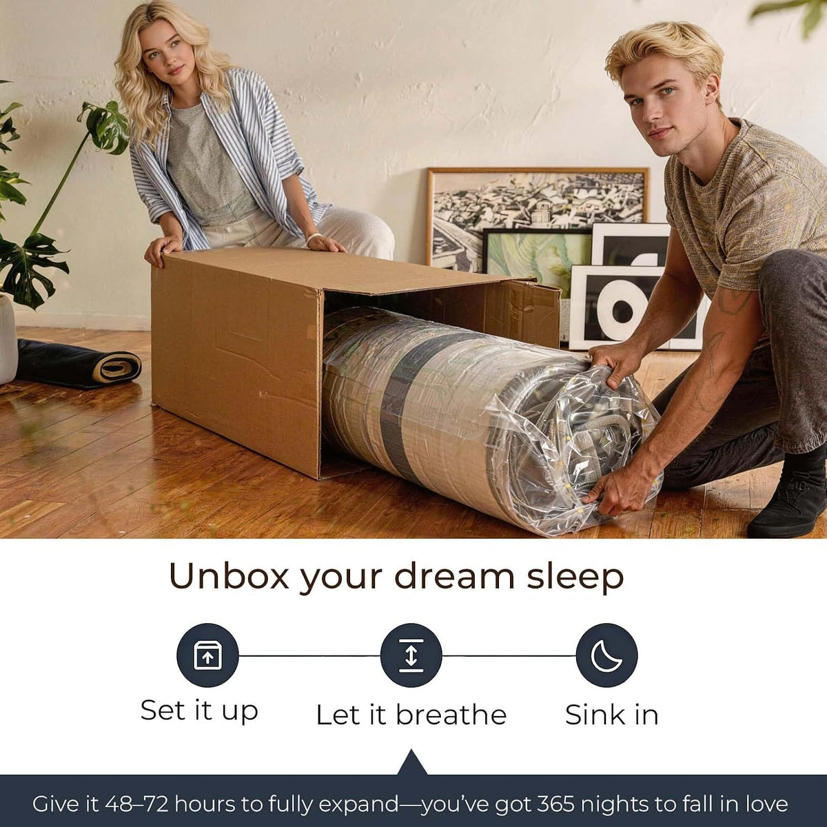 12 Inch Queen Extra Firm Hybrid Mattress