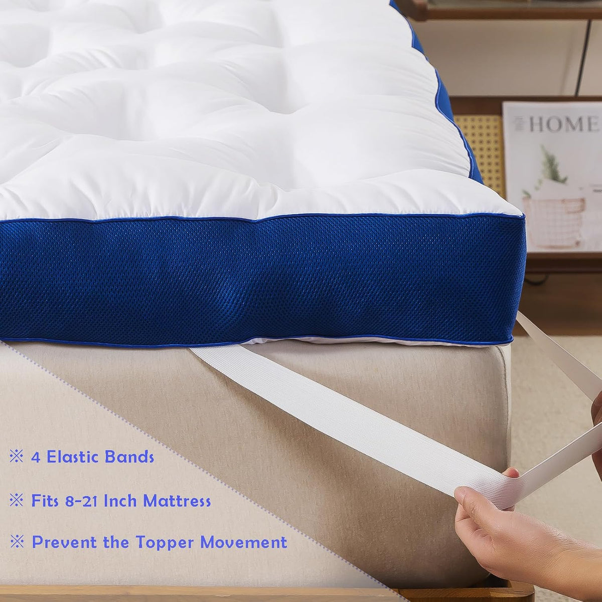 5 Inch Twin Pillow Top Mattress Topper