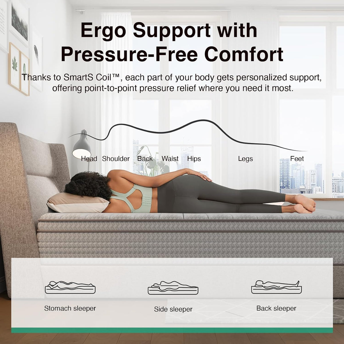 12 Inch Queen Hybrid Mattress