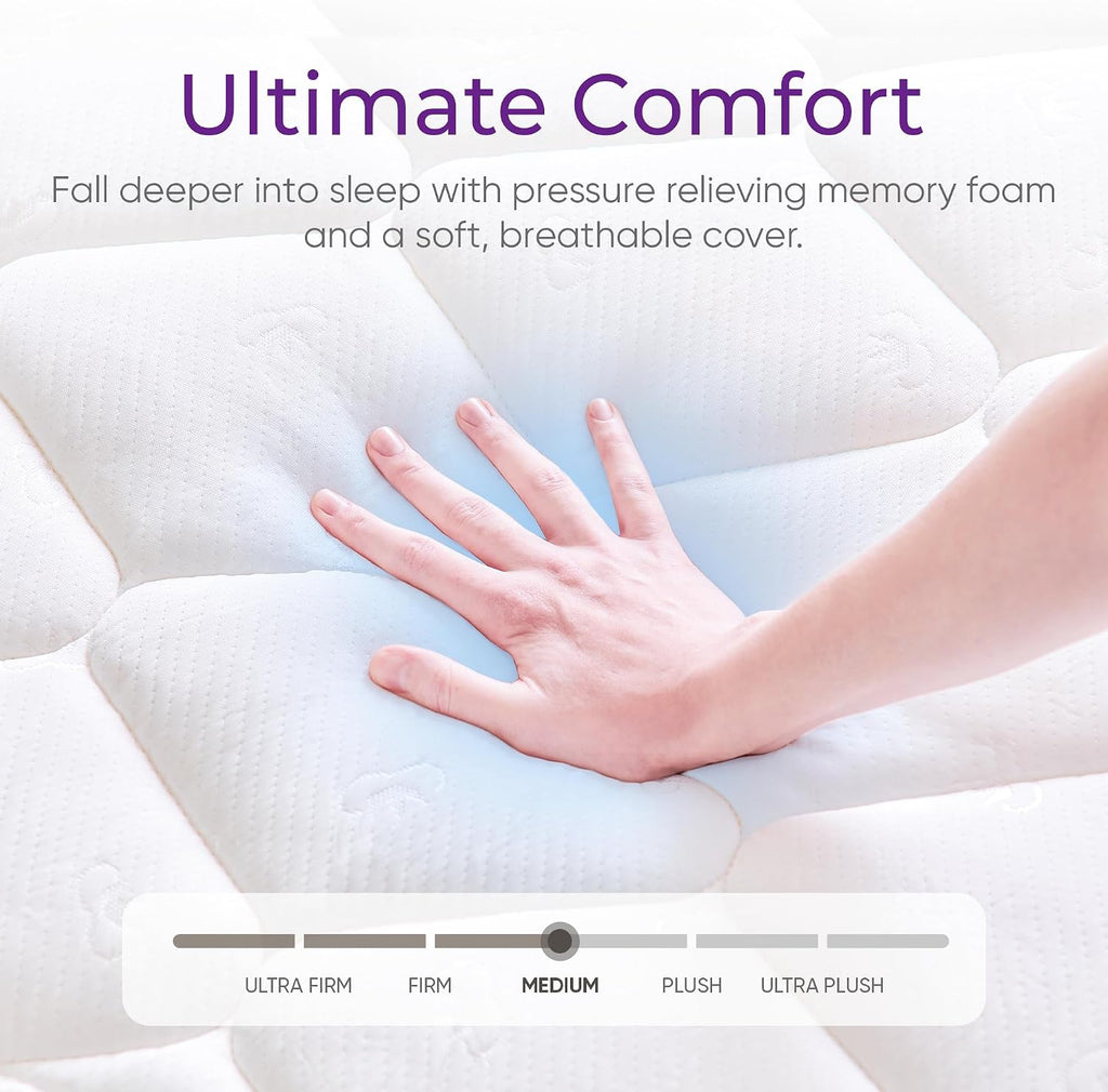 12 Inch Queen Hybrid Mattress
