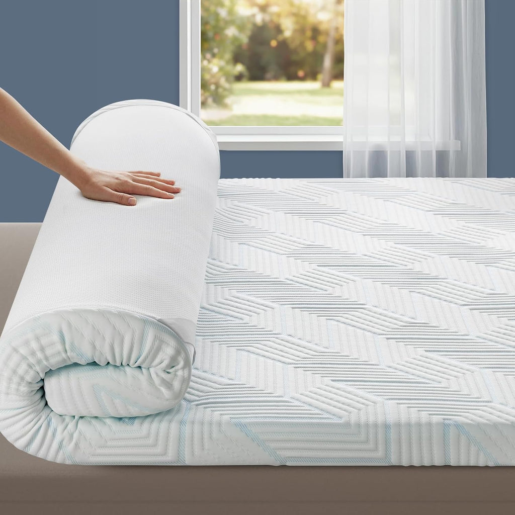 3 Inch King Gel Memory Foam Mattress Topper