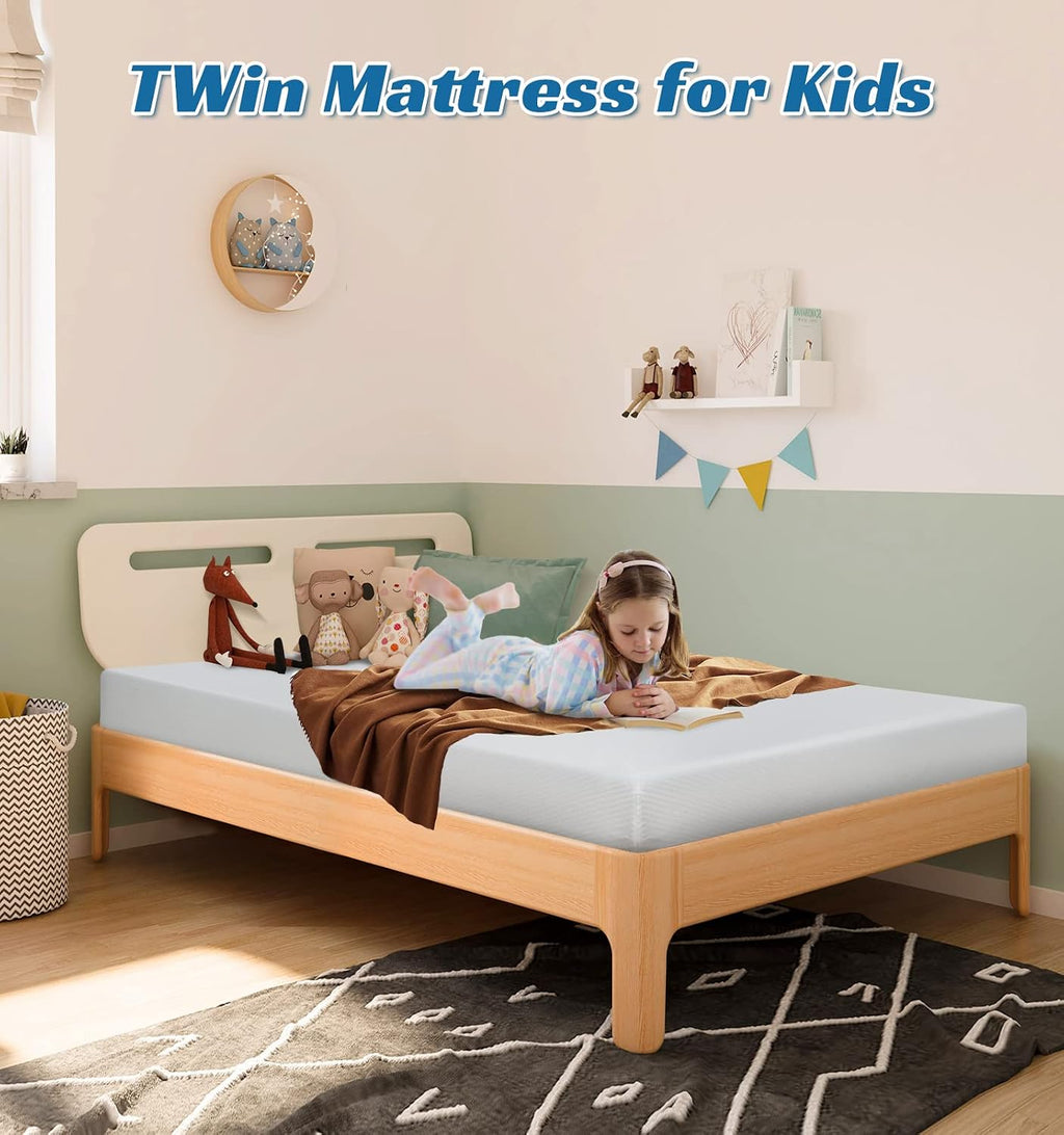 6 Inch Twin Gel Memory Foam Mattress