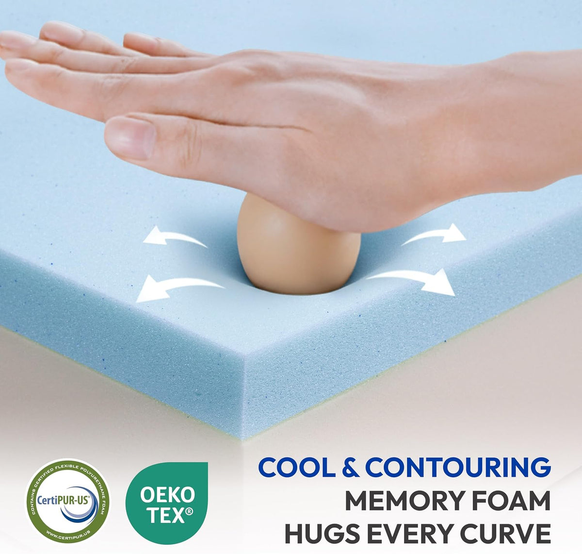 6 Inch Full Gel Memory Foam Mattress