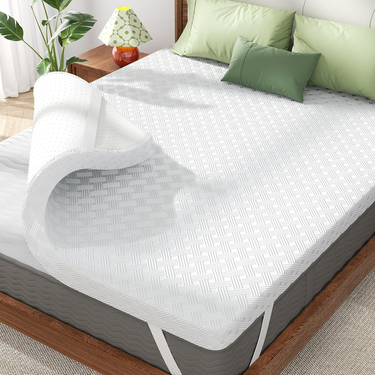 Queen Memory Foam Mattress Topper
