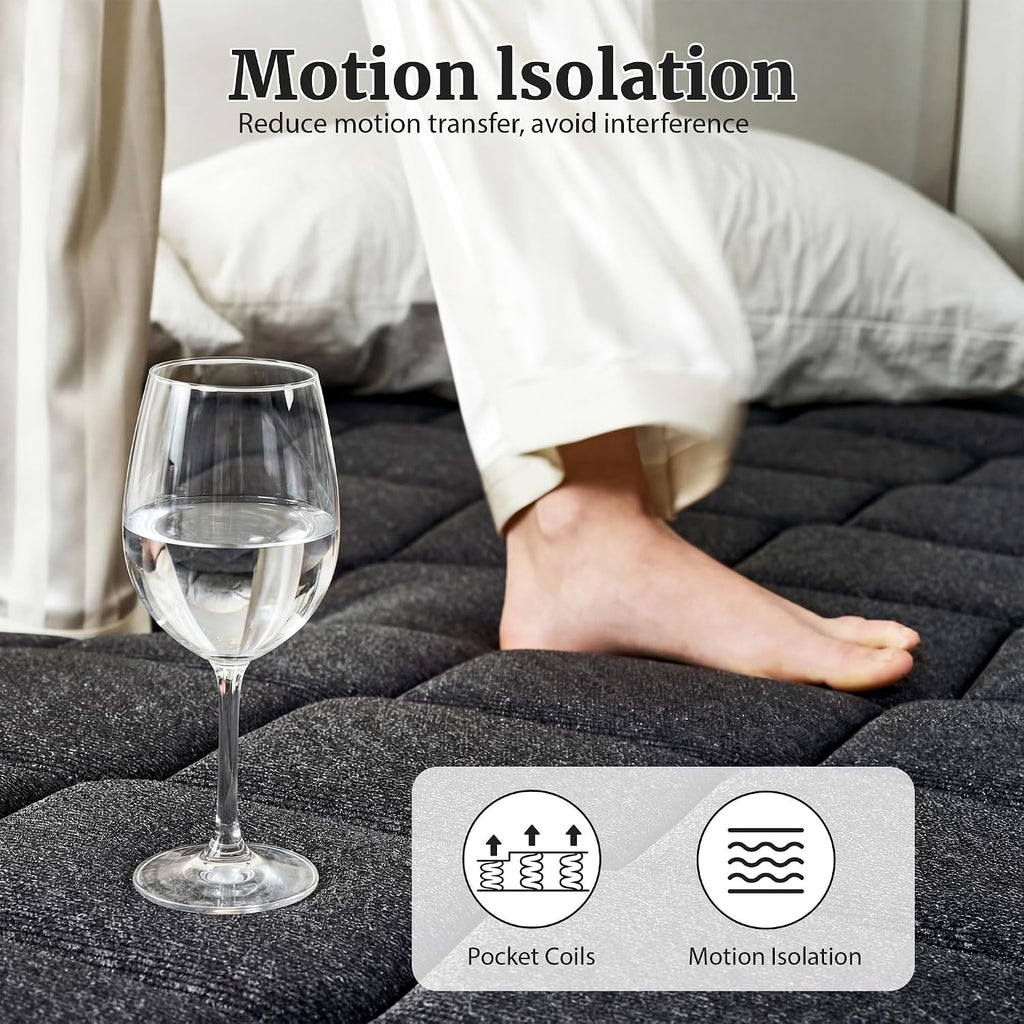 12 Inch Queen Hybrid Mattress