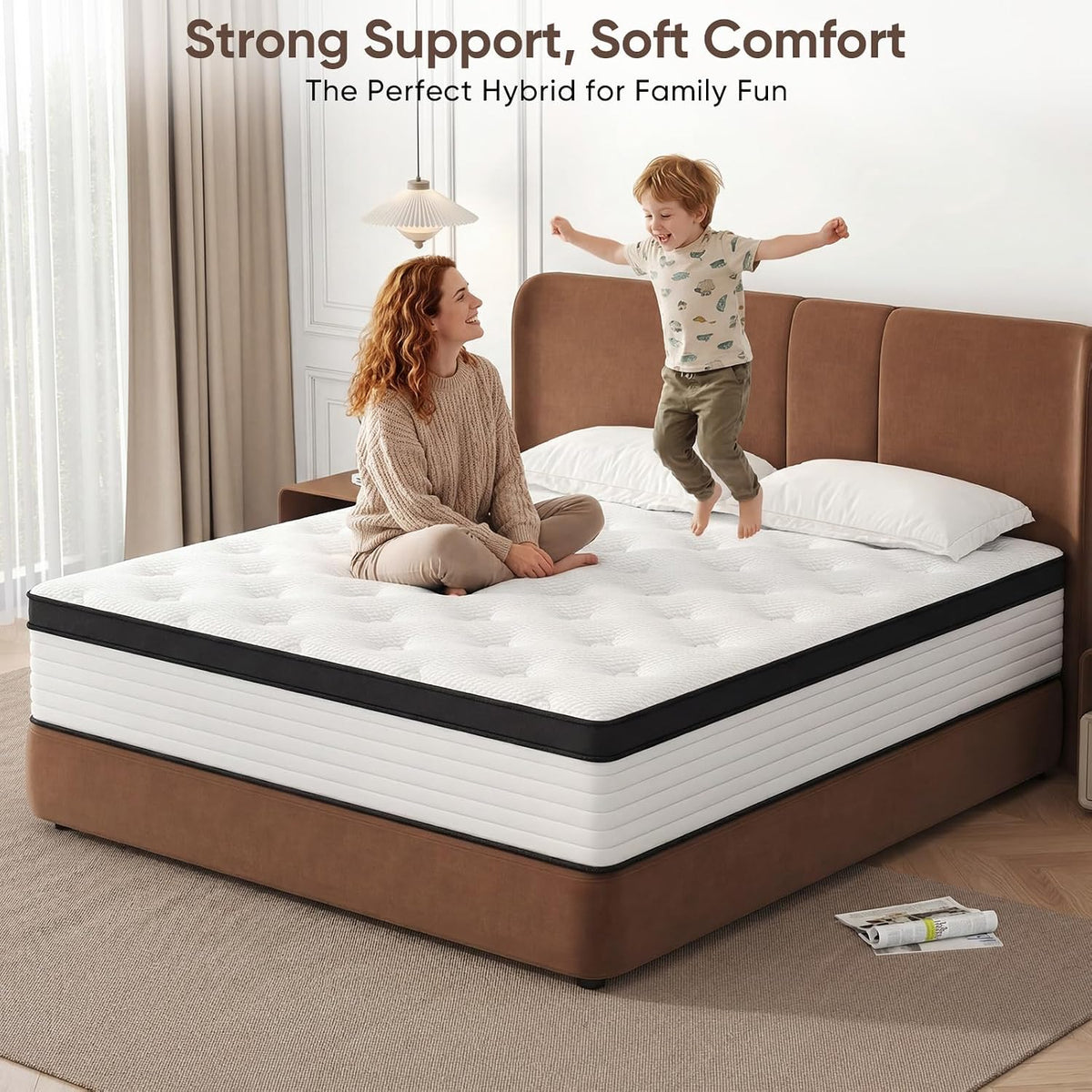 12 Inch Queen Hybrid Mattress