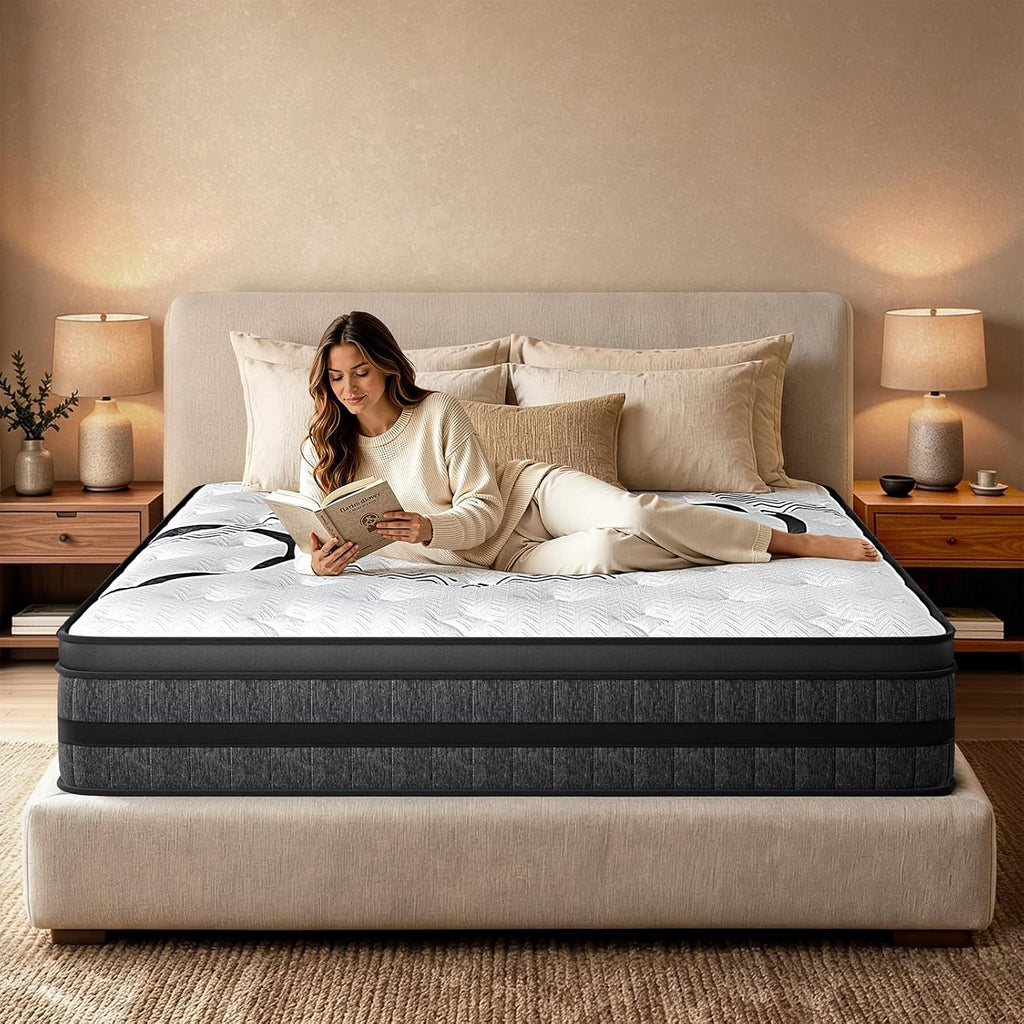 12 Inch Queen Cooling Hybrid Mattress