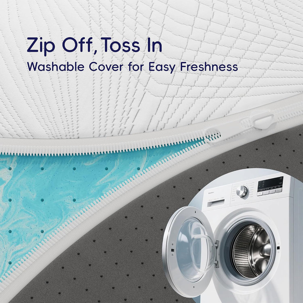 3 Inch Twin Gel Memory Foam Mattress Topper