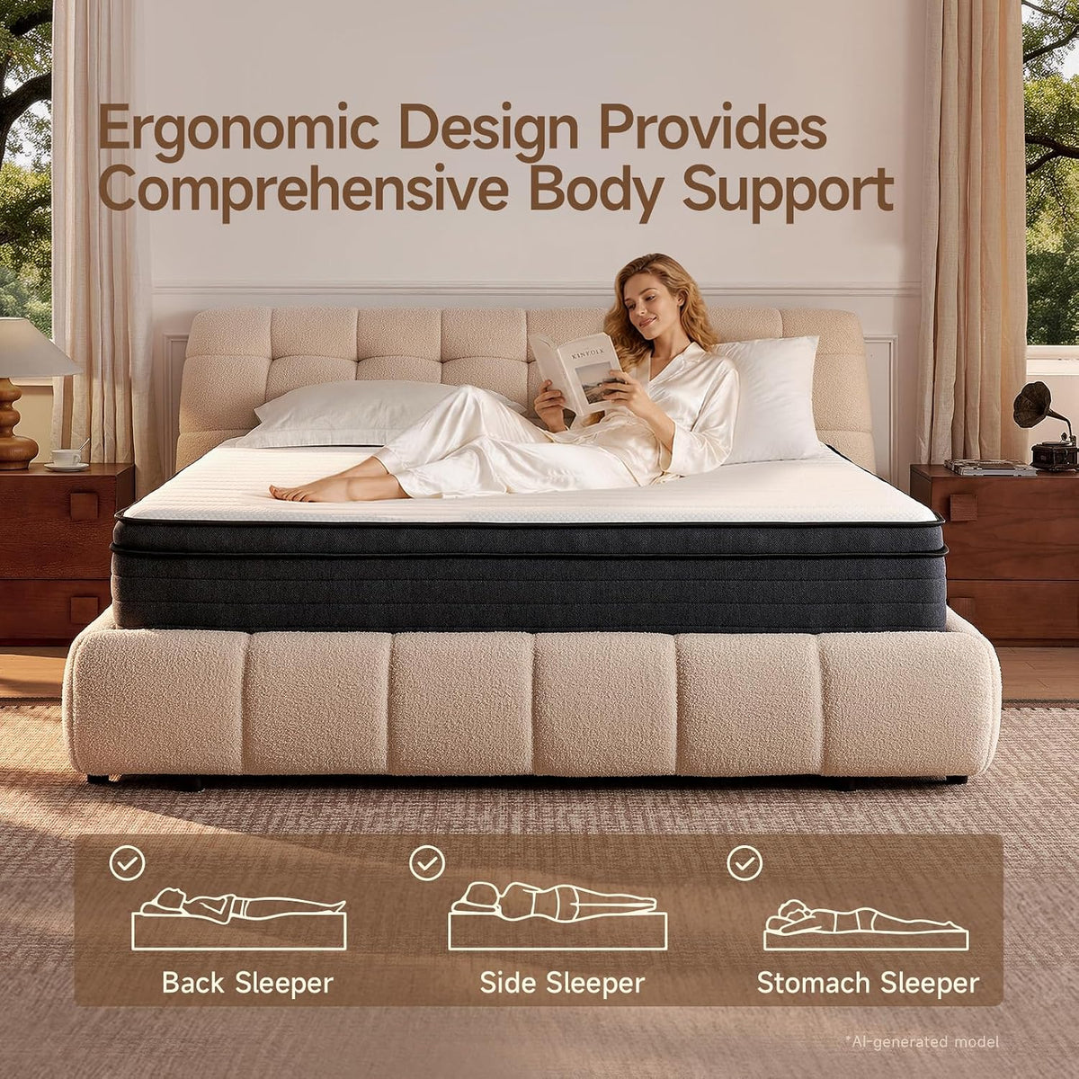 10 Inch Full Hybrid Mattress