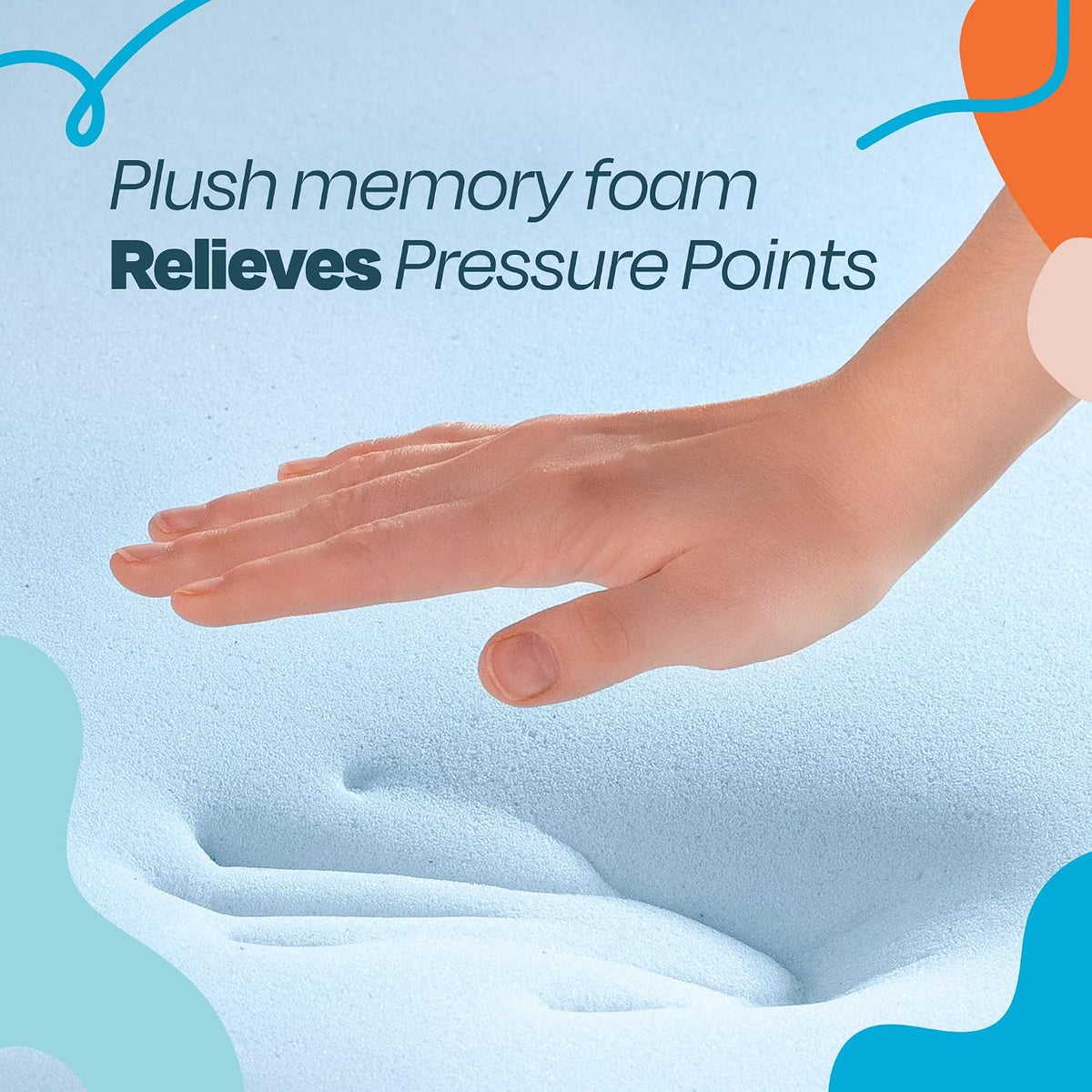2 Inch Full Gel Memory Foam Mattress Topper