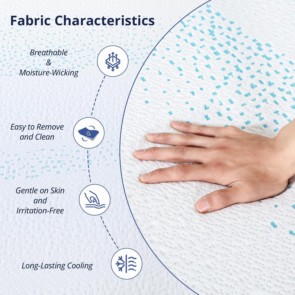 6 Inch Twin Charcoal Gel Memory Foam Mattress