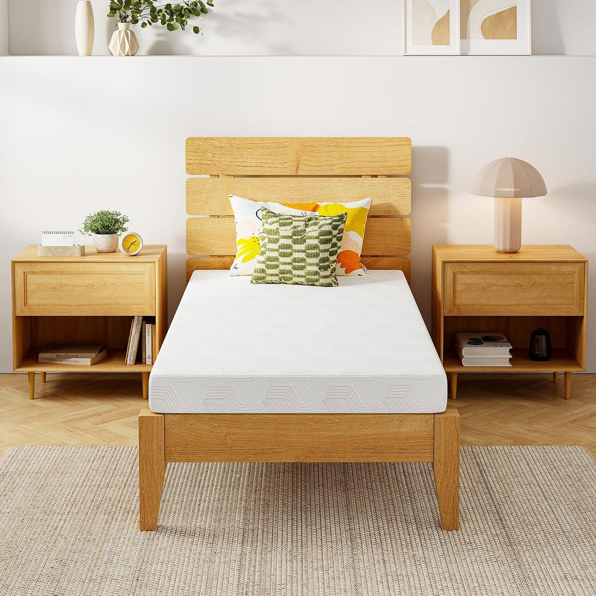 5 Inch Twin Kids Gel Memory Foam Mattress