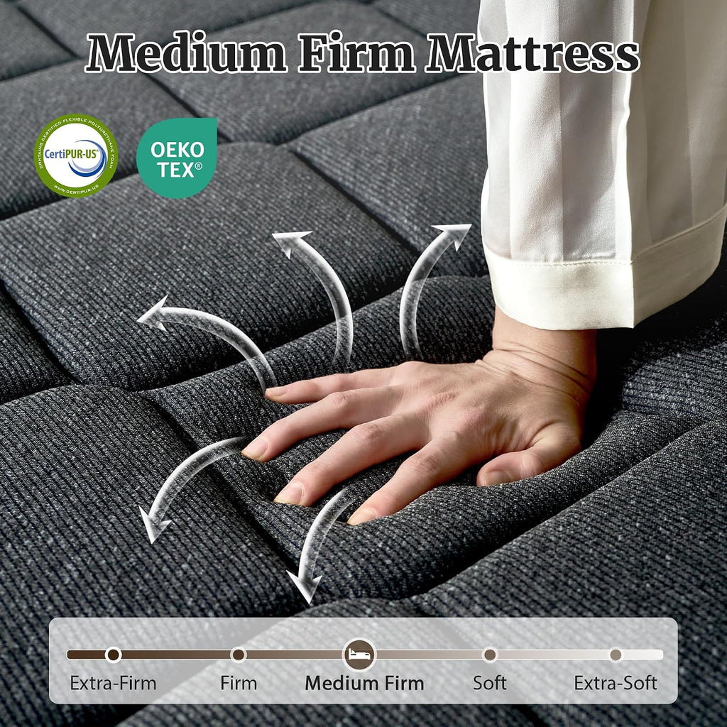 12 Inch Queen Hybrid Mattress