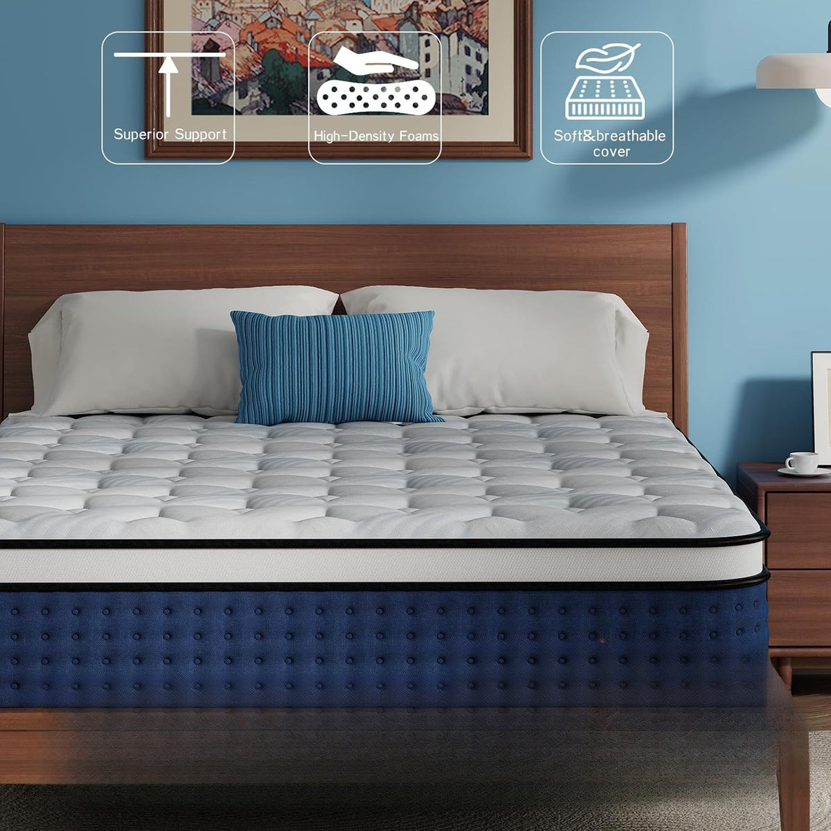 12 Inch Queen Hybrid Mattress